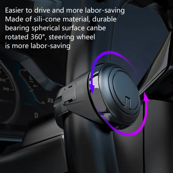 Steering Wheel Booster Spinner Knob 5